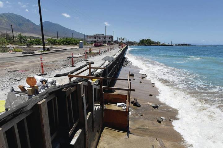 Front Street wild-fire recovery moving slower than other parts of Lahaina