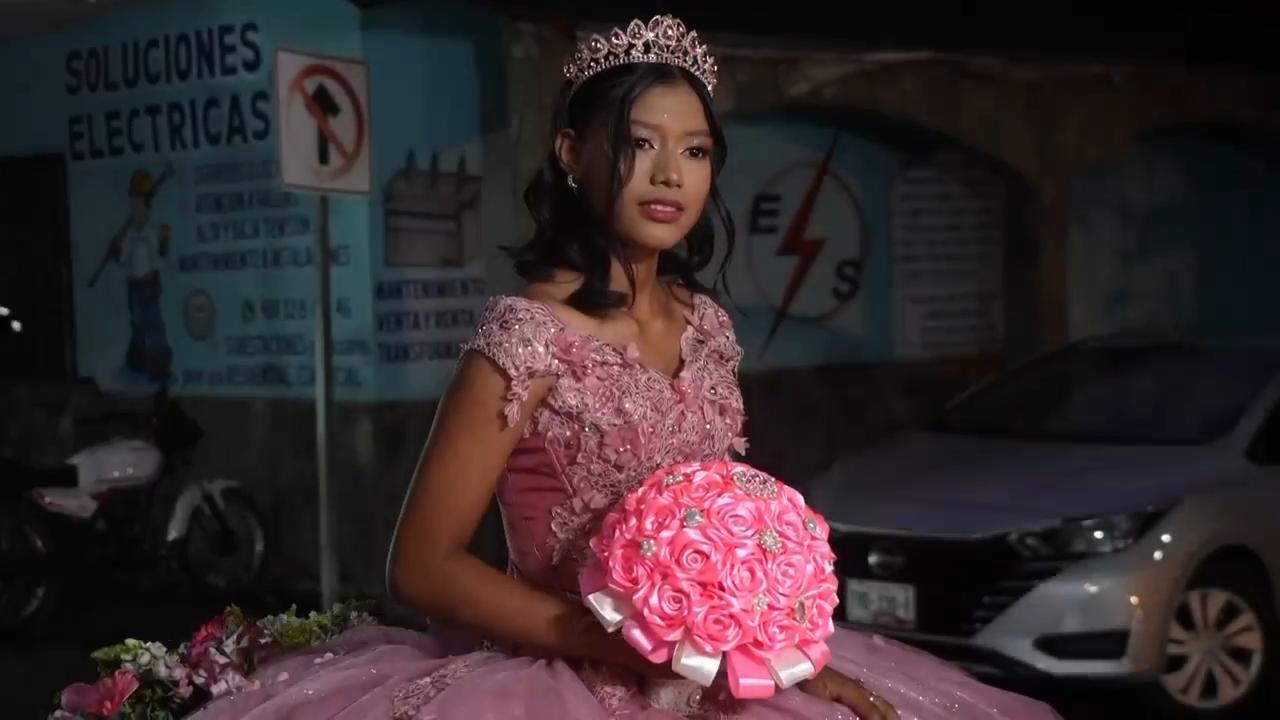 From empty party to an all-night stadium bash, a Mexican teen’s 15th birthday goes viral