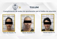 Detienen a presuntos extorsionadores vinculados con ataque a bar en Tulum