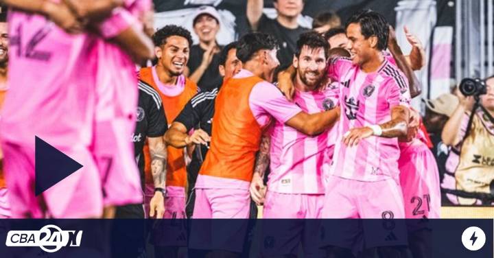 Inter Miami ganó con dos goles de Messi y jugará la final de la Leagues Cup