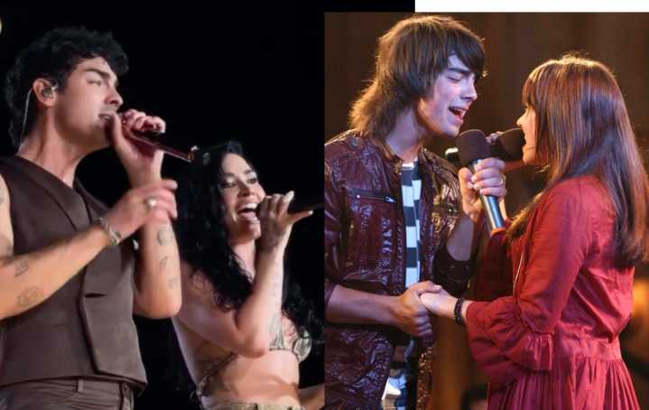 Demi Lovato fuels Camp Rock 3 rumours with Jonas Brothers set