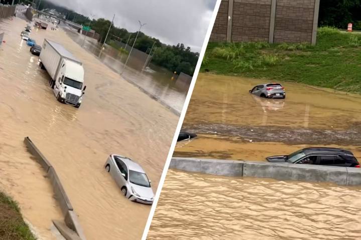 Chattanooga flooding: Wild scenes after historic rains hit Tennessee (Video)