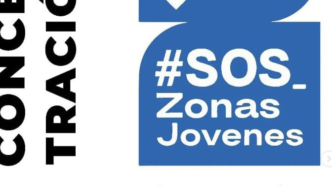 Concentración en Valdefierro contra el cierre de siete Zonas Jóvenes en Zaragoza