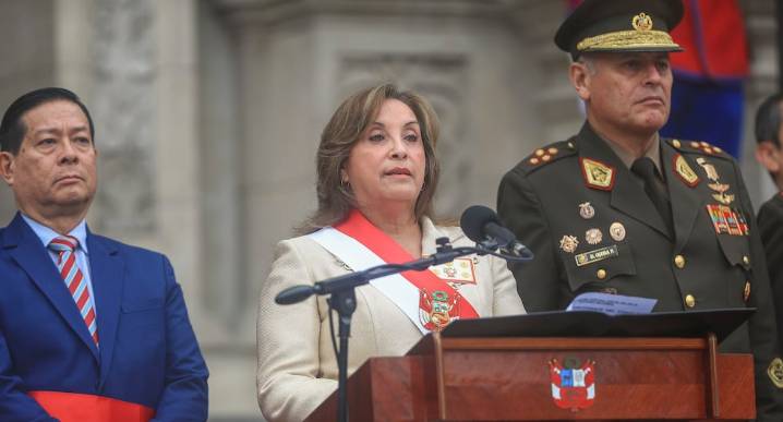 Dina Boluarte anuncia proyecto de ley para “ampliar los alcances” de la soberanía nacional