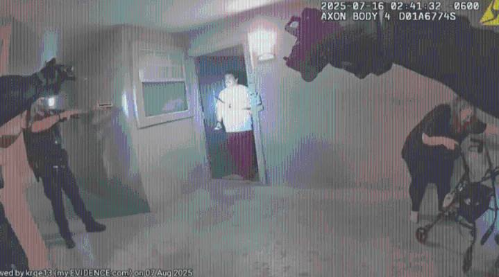 VIDEO: Neighbor feud ends with Rio Rancho police tasing man