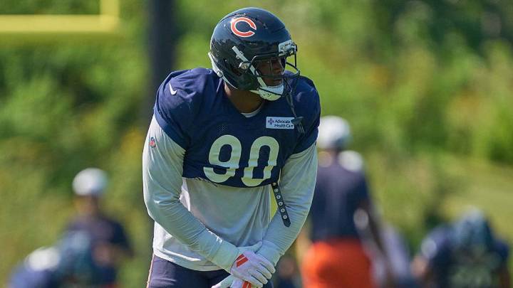 How Dominique Robinson found a fresh start within the new Chicago Bears coaching staff
