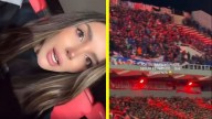 Cata Vallejos pide disculpas tras críticas por publicaciones sobre incidentes en partido de la U: "Lamentable el vandalismo"