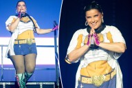 Nelly Furtado mocks body-shamers with her outfit at Manchester Pride