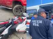 Choque desigual deja 1 herido en Aguascalientes