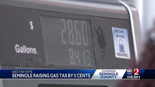 Seminole County gas tax increase sparks resident concerns
