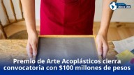Premio de Arte Acoplásticos cierra convocatoria con $100 millones para apoyar el talento colombiano