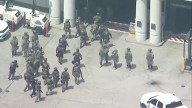 Federal agents conduct operation in Little Tokyo, Los Angeles, outside venue where Newsom announced redistricting plans