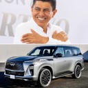 Salomón Jara, “ganador del autoshow” en Palacio Nacional por llegar en la camioneta más cara, blindada y con internet, con valor de más de 2 mdp