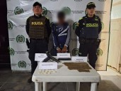 Policía y Ejército capturan a un hombre que tenía en su poder abundante munición de guerra