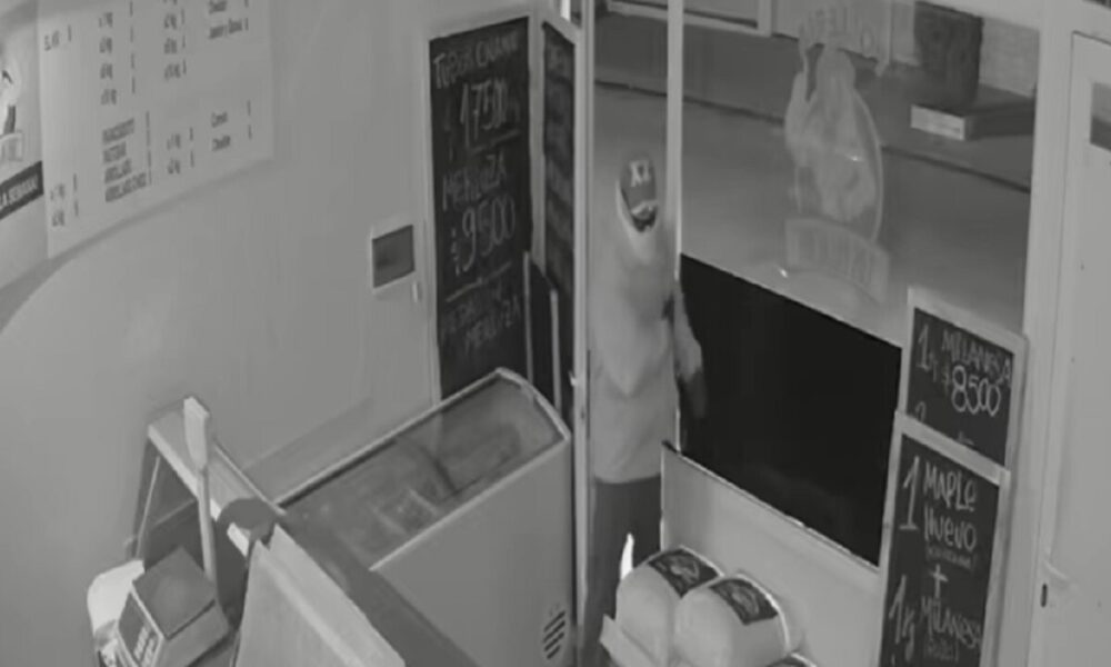 La indignación de un comerciante por el robo en su local: "Fue demasiado rápido"