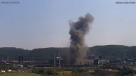 Pennsylvania plant explosion captured on livestream