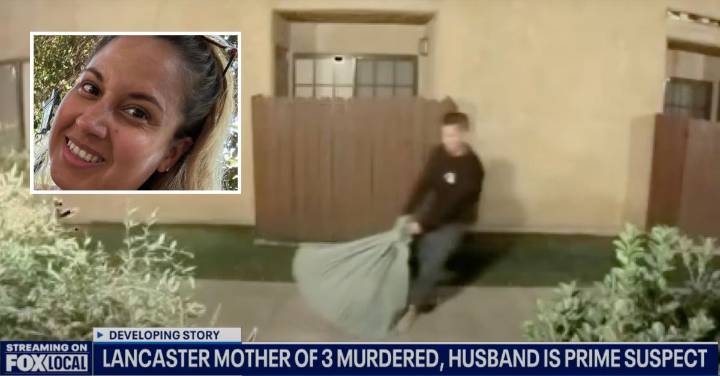 Husband seen dragging heavy object days before wife's body was found: Authorities