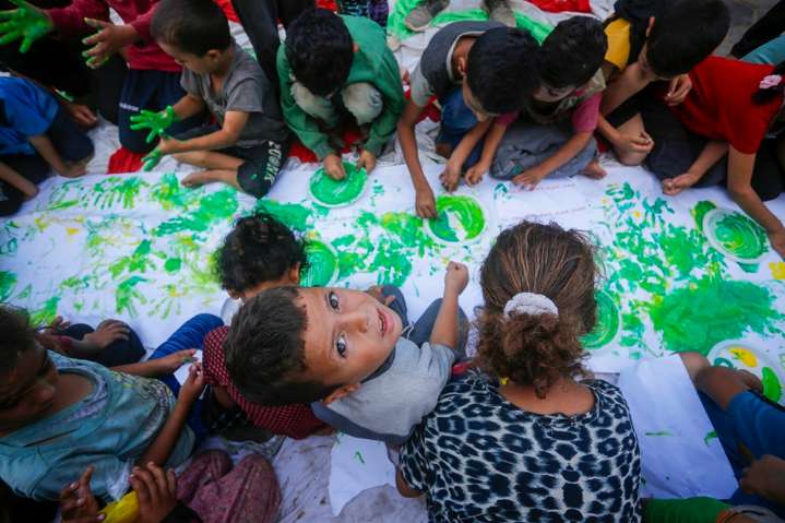 Ayuda en Acción y UNRWA se unen para ofrecer protección psicológica a la infancia en Gaza