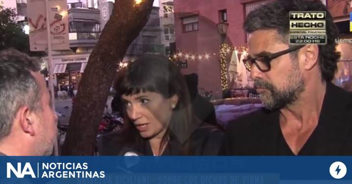 "No me gusta": Luciano Castro y Griselda Siciliani reaccionaron a las polémicas declaraciones de Flor Vigna