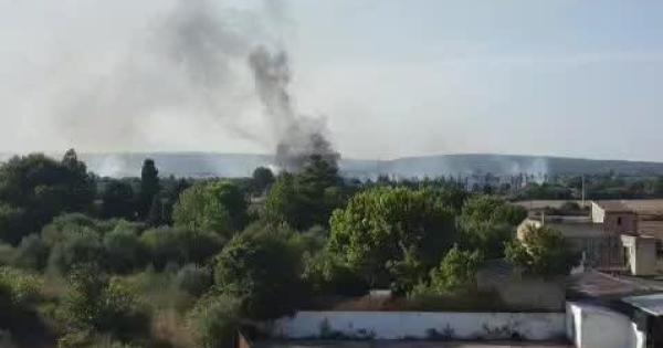 Preocupación en Manacor por un incendio activo que está afectando a casas y a animales