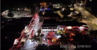 Overnight Fire Breaks Out Near Elizabeth Way and Canton Street in Roswell