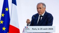 El primer ministro de Francia se someterá a un voto de confianza el 8 de septiembre por su plan de austeridad
