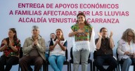 Brugada entrega apoyos económicos por 18 mdp a familias afectadas por lluvias en Venustiano Carranza, GAM e Iztacalco
