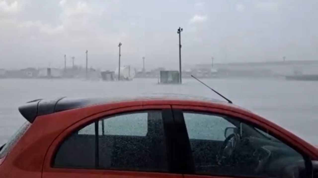 Reportan fuerte lluvia en varios municipios de Nuevo León