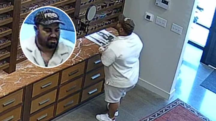 Trackdown: Glasses grabber wanted for stealing high