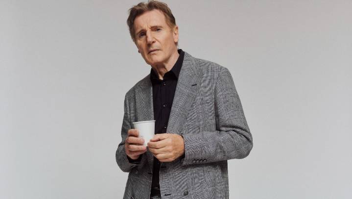 La nueva habilidad de Liam Neeson: hacerte reír