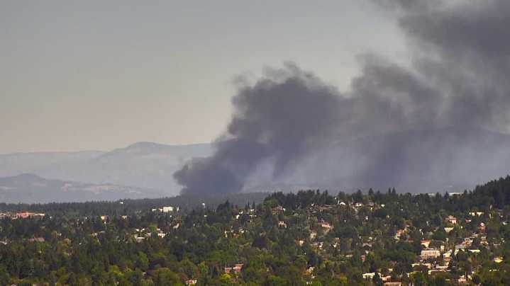What's burning in Gresham?