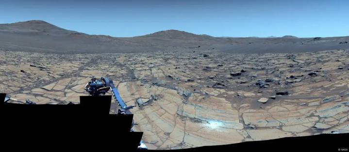 El róver Perseverance de la NASA capta la imagen más nítida del cielo de Marte