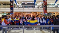 Primera avanzada panamericana aterriza con medallas en Maiquetía