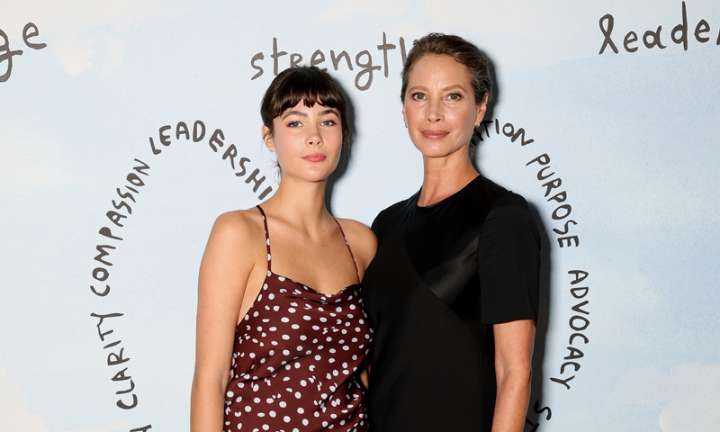 Supermodel Christy Turlington Makes Rare Appearance with Daughter Grace Burns, 21, in Venice | Christy Turlington, Christy Turlington Burns, Grace Burns