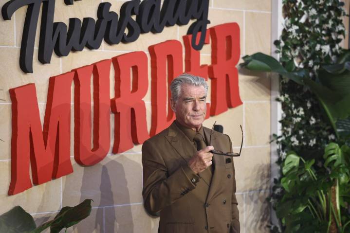 'The Thursday Murder Club' movie premiere in London