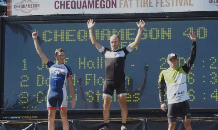 Veteran mountain bike racer struck by pickup driver while cycling to work