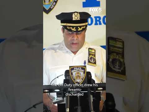 Off-duty NYPD officer kills armed man in apparent ambush, second suspect at large