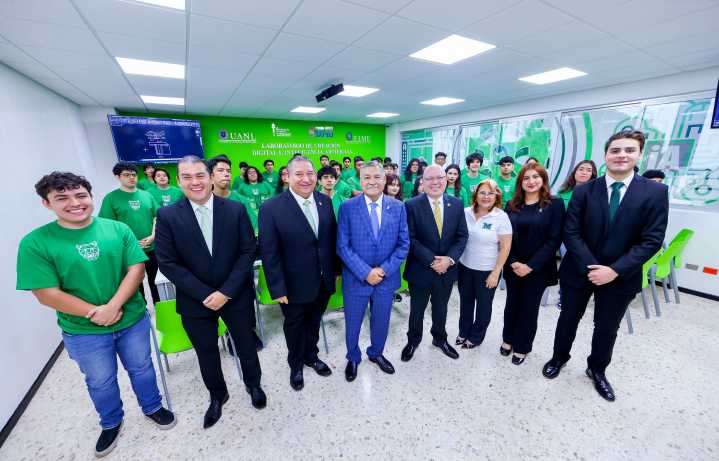 Inauguran en FIME laboratorio de IA y diseño para estudiantes
