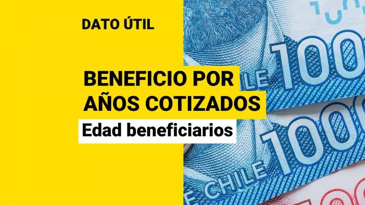 ¿Desde qué edad se entrega el Beneficio por Años Cotizados?