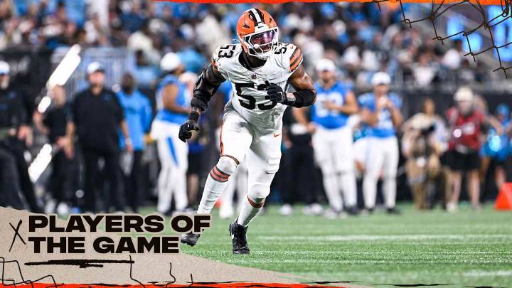 Julian Okwara leads Browns' defense with two sacks vs. Panthers