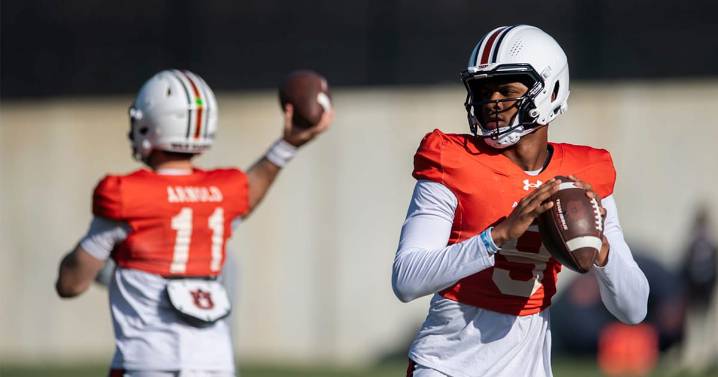 Big Deuce Knight Update Surfaces as Hugh Freeze’s Auburn Receive Surprising Jackson Arnold News A CFB Analyst could not stop talking about Auburn quarterback Deuce Knight while trouble looms for Hugh 