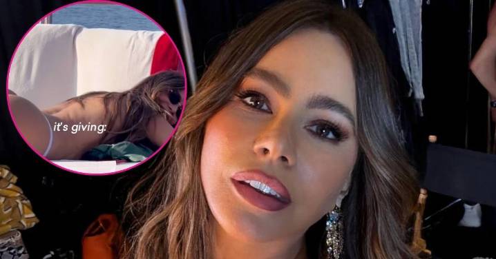 Sofía Vergara Exposes Her Buttcheeks in Scandalous Swimsuits While Promoting Her Skincare Brand: Watch