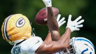 See photos from the Indianapolis Colts joint practice with the Green Bay Packers
