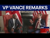 Israel-Hamas war: Vance discusses Gaza with UK's Lammy