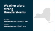 NYC weather: Thunderstorms with pea-sized hail in Staten Island Wednesday – gusts to hit 40 mph
