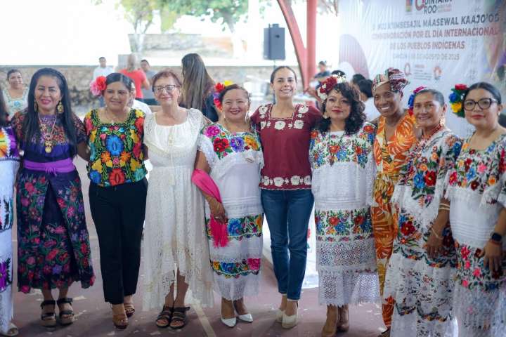 Cancún conmemora el Día Internacional de los Pueblos Indígenas bajo el liderazgo de Ana Paty Peralta