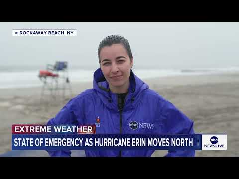 State of Emergency as Hurricane Erin moves north