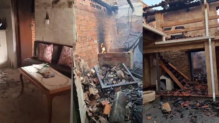 Huir de Zamora y ver arder tu casa desde un móvil en Madrid: “Ha sido un infierno de tres días”