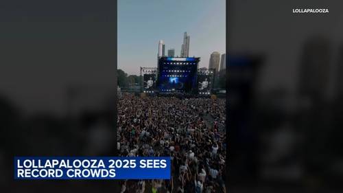 Lollapalooza 2025 street closure dates: Roads around Grant Park in Chicago starting to reopen