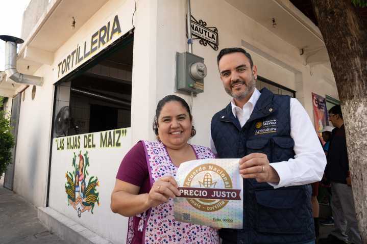 Busca gobierno estabilizar precio de la tortilla con apoyos